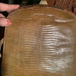 Lizard bag.